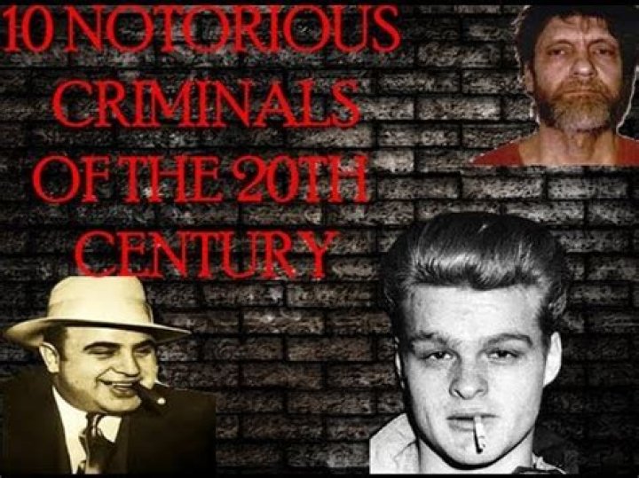 List Of Most Notorious Criminals Of 20th Century