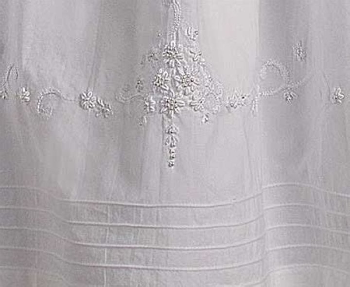 33" Heirloom Gown with Hand Embriodery,Baptism and Christening Outfits, Dresses & Suits. — Blessed Celebration