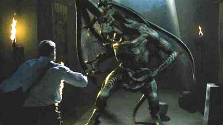 An atrocious excuse for a sci-fi adventure stinks up the ancient tombs of streaming