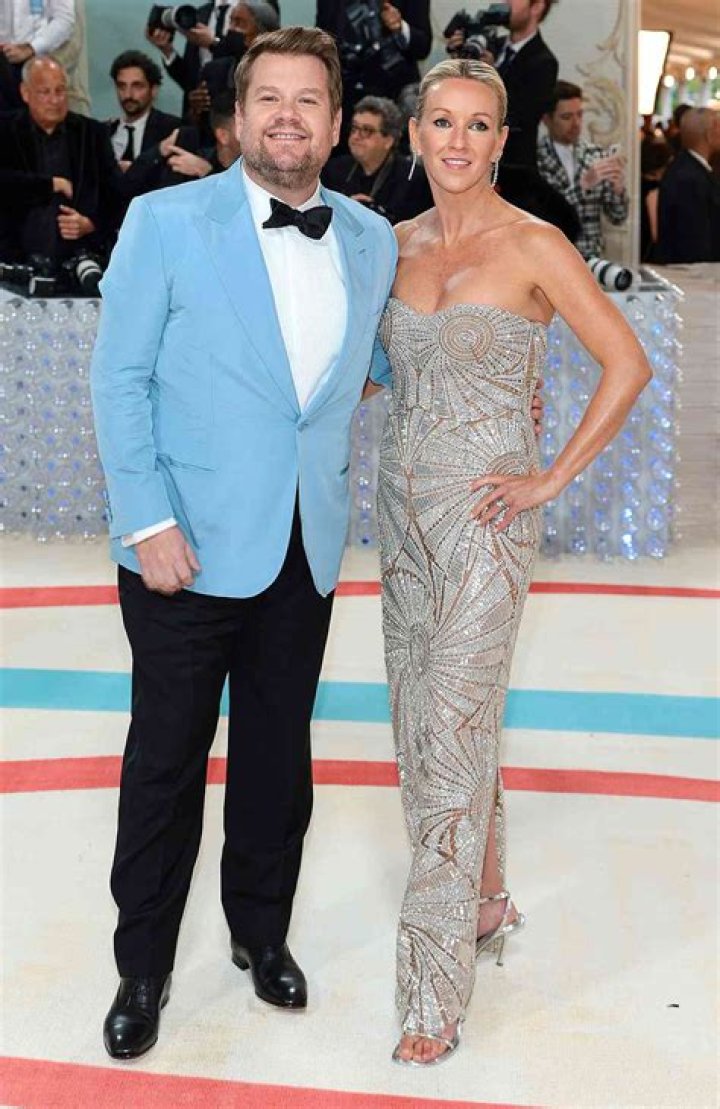 Who is James Corden's sister?