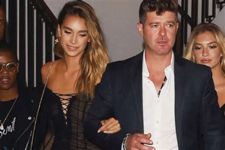 April Love Geary Has Best Response To Fiancé Robin Thicke And Khloe Kardashian Hugging