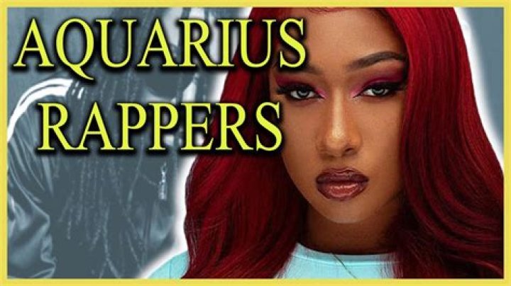 Famous Aquarius Rappers