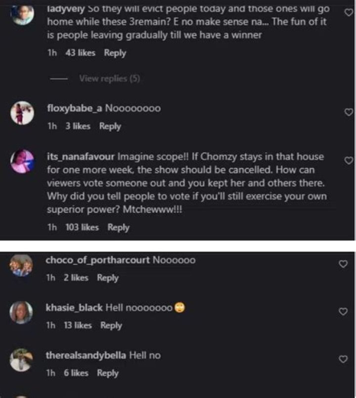 
BBNaija: HoH Chichi Breaks Down In Tears Over Housemates Refusal To Follow Her Order 