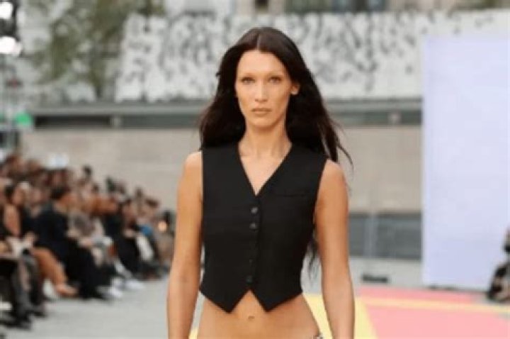 Bella Hadid Frolicks In Skimpy Bathing Suit In St. Barts For Launch Of New Chrome Hearts Store