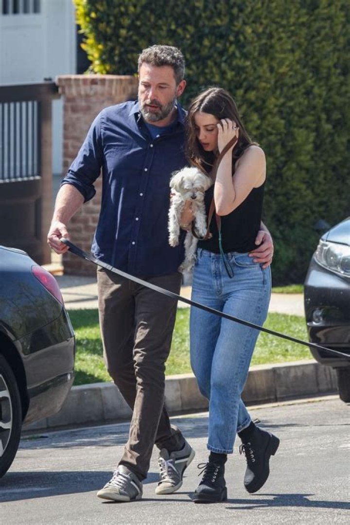 Ben Affleck And Ana De Armas Wear Matching Heart Necklaces As People Ask If They Are Engaged