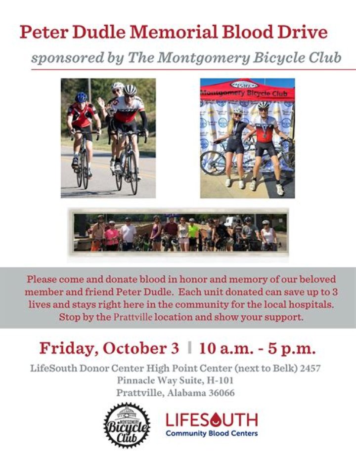 Bicycle Club Member Peter Dudle Obituary