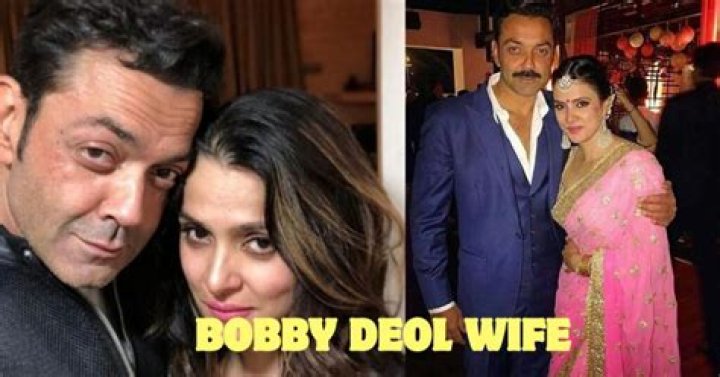 
Bobby Deol Wife Who is Bobby Deol Wife? 