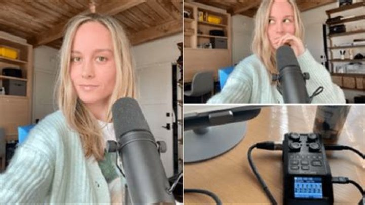 Brie Larson announces a secret project