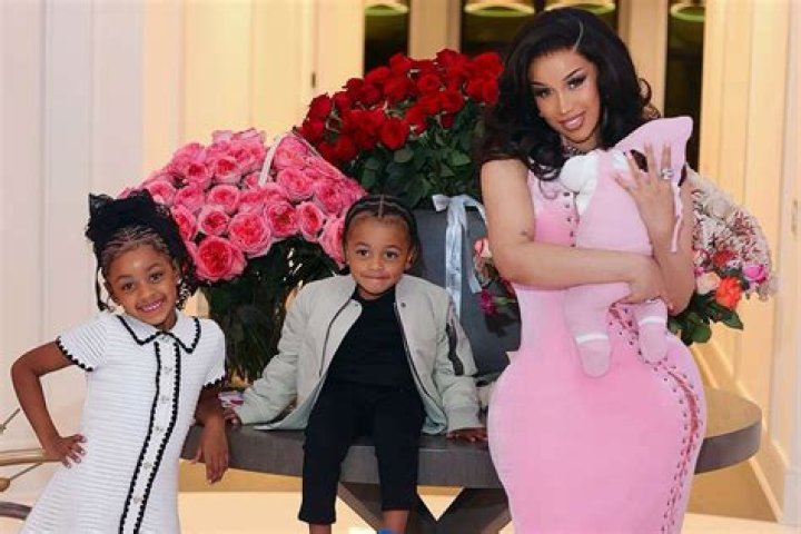 Cardi B Is Twinning With Kulture At The Baby Girl’s Birthday Party – Check Out Their Matching Outfits