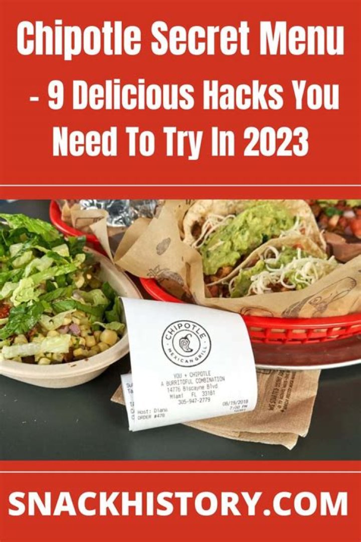 
Chipotle Mystery Order Pack, 12 Chipotle Secret Menu Items You Didn’t Try Before 
