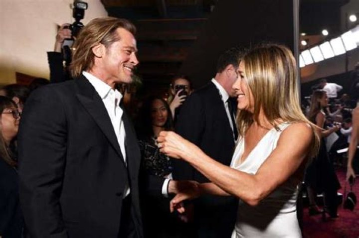 Courteney Cox Shows She Wants Brad Pitt And Jennifer Aniston To Reunite As Well By Liking A Lot Of The Posts About Them At The SAG Awards!