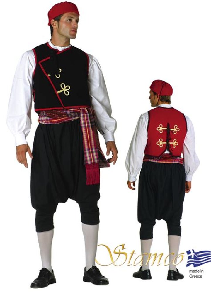 Greek Costume Kyklades Cyclades Man — Blessed Celebration