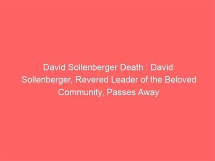 David Sollenberger Dies, Roger and PFT Commenter Eric Sollenberger’s Dad