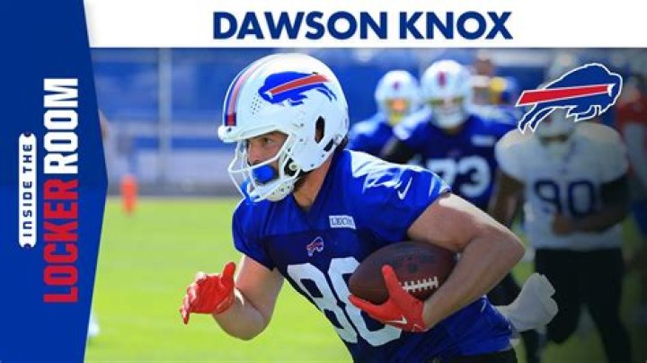 Dawson Knox contract, salary and net worth explored