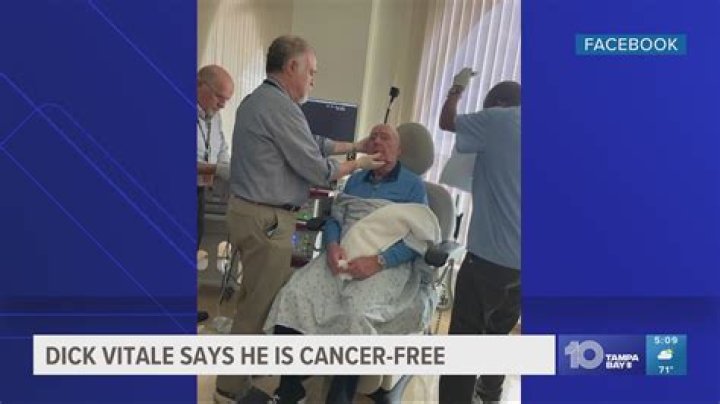 What type of cancer did Dick Vitale have?