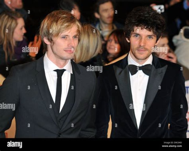 Did Colin Morgan and Bradley James have a relationship?
