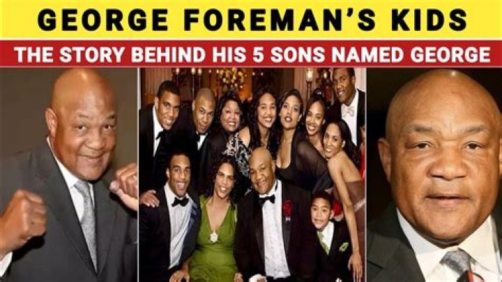 Did George Foreman have kids with his first wife? Meet Michi Foremanm whose mum is Adrienne Calhoun