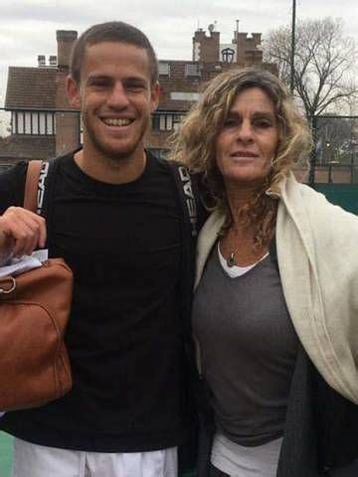 Diego Schwartzman parents: Ricardo Schwartzman, Silvana Schwartzman