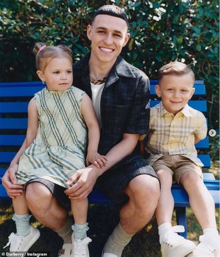 Does Phil Foden have a child?