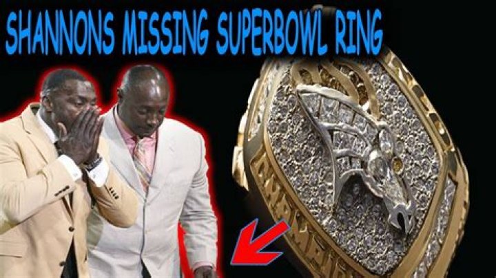 Does Shannon Sharpe have a Super Bowl ring?