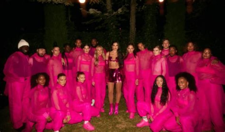 Dua Lipa Wears A Barbie Bra Top To Reveal Her Abs