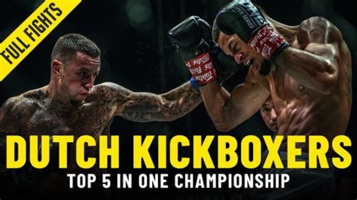 Famous Dutch Kickboxers