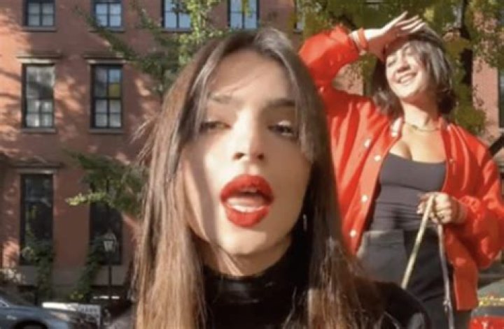 Following The Breakup Of Sebastian Bear-McClard, Emily Ratajkwoski Sings Karma By Taylor Swift