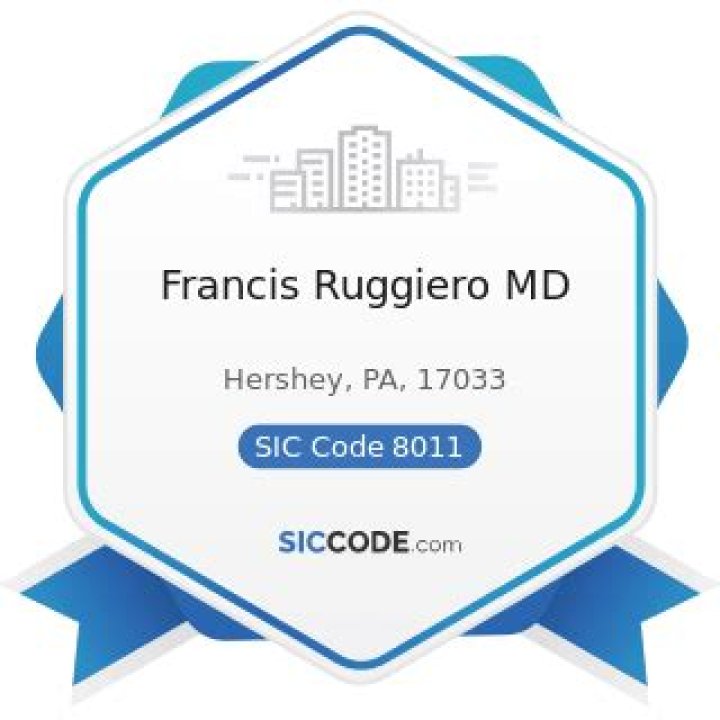 Dr. Francis Ruggiero, MD – Hershey, PA