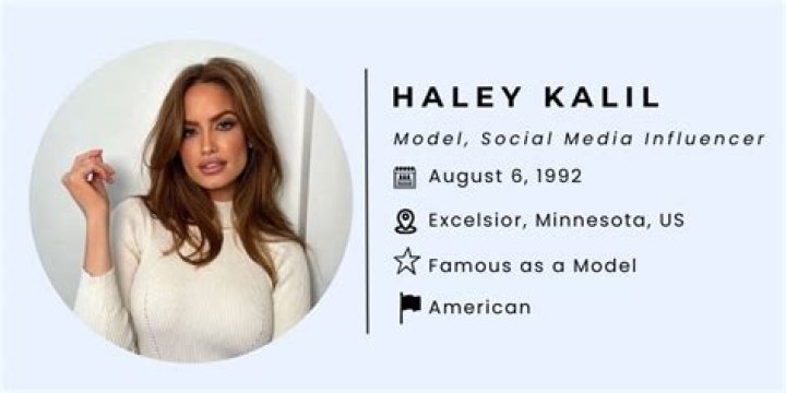 Haley Kalil Height, Weight, Net Worth, Age, Birthday, Wikipedia, Who, Nationality, Biography