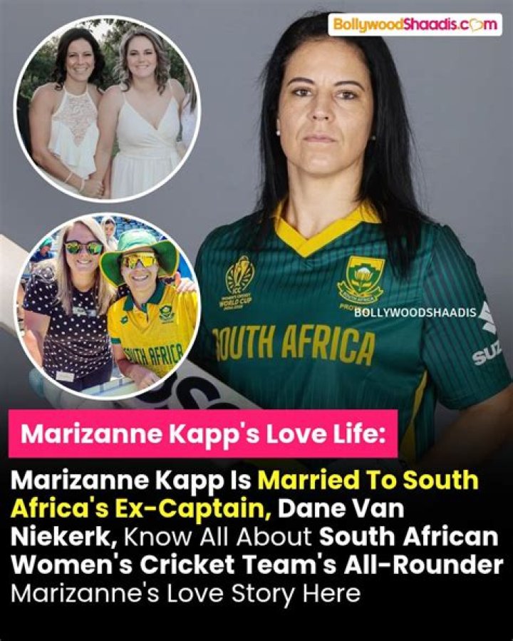 
How Did Dane van Niekerk Met Her Partner Marizanne Kapp? 