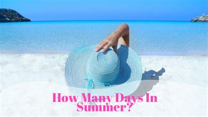 How many days are in a summer vacation? – Celebrity