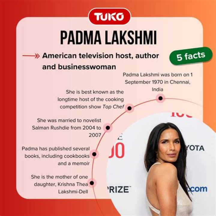 How much is Padma Lakshmi worth? Writer's net worth explored