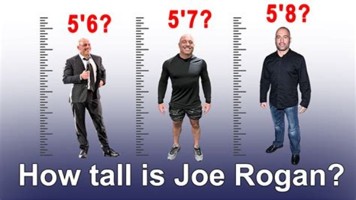 How tall is Joe Rogan?