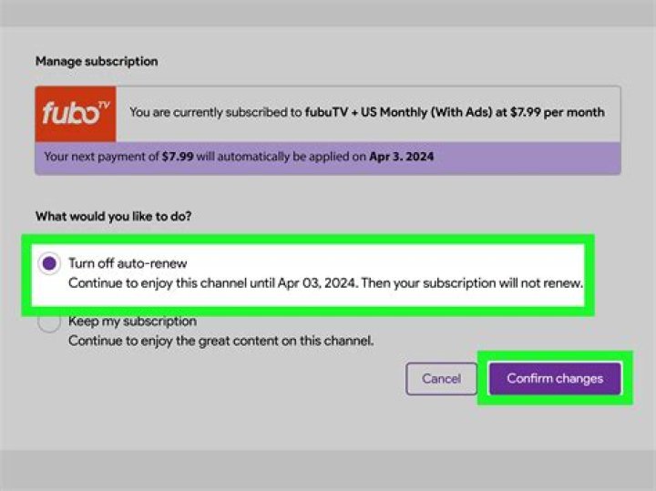How to cancel FuboTV