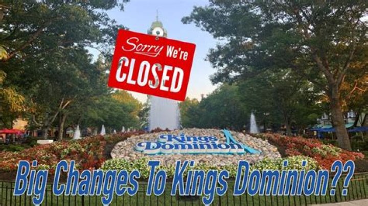 Is kings dominion closing