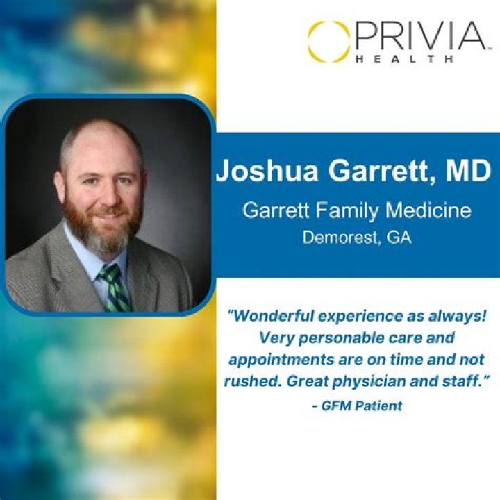 Dr. Joshua Garrett, MD – Demorest, GA