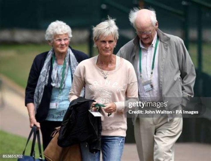 Judy Murray parents: Roy Erskine, Eileen Shirley