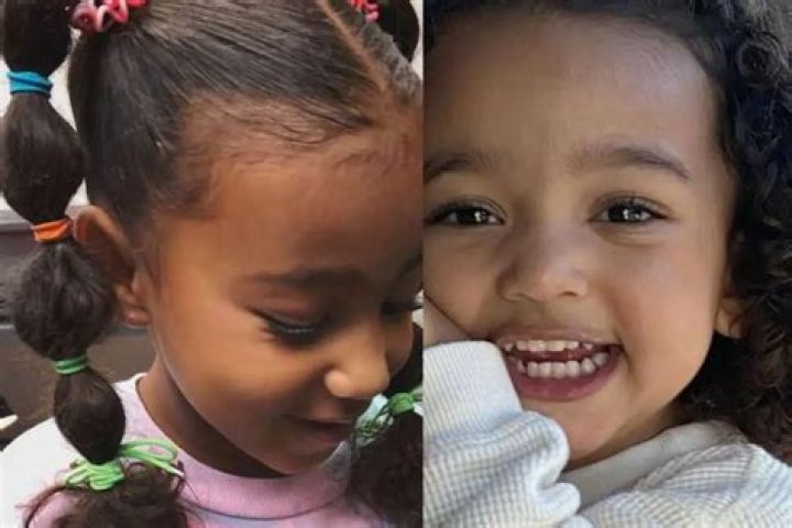 Kim Kardashian Is Learning New Hairstyles For North And Chicago While Social Distancing