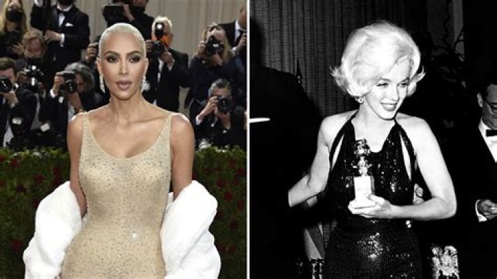 Kim Kardashian wore another dress that belonged to Marilyn Monroe