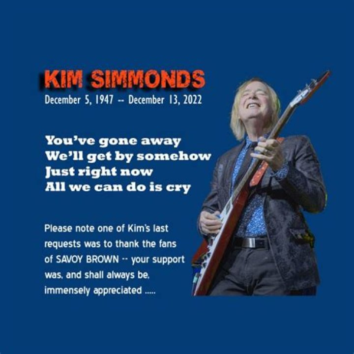 Kim Simmonds cause of death, wife, parents, net worth, funeral