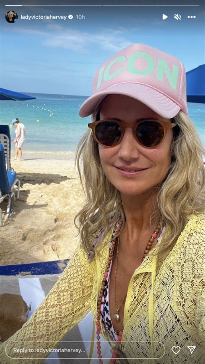 Lady Victoria Hervey Shares Swimsuit Photo From Paradise