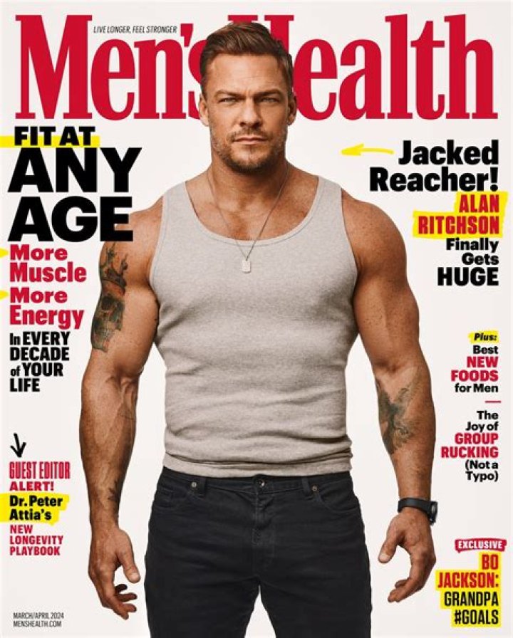 Liam Hemsworth Shows Off His Muscles As He Covers Men’s Health