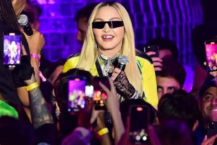 
Madonna Flaunts Her Curves in a Skintight Corset to Celebrate the 30-Year Anniversary of Her Book 