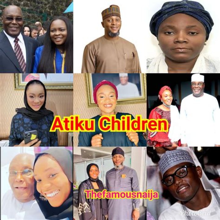 Meet all 28 children of Atiku Abubakar