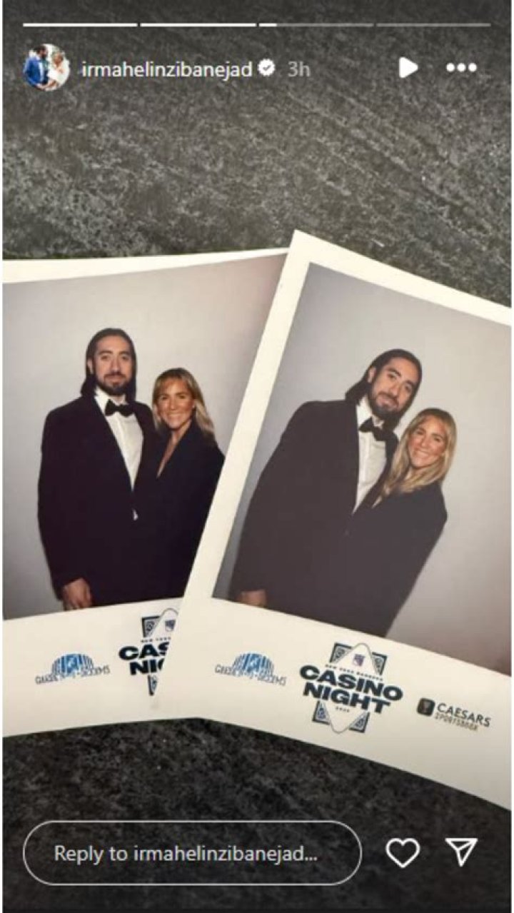 Meet Mika Zibanejad Wife Irma Helin Zibanejad- Explore Their Wedding Photos On Instagram