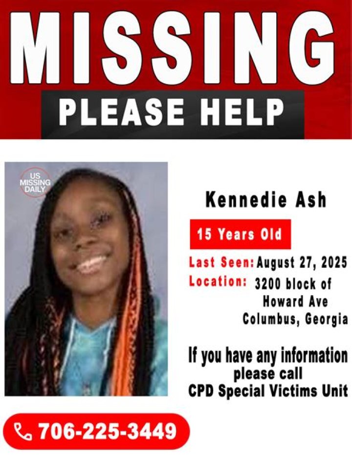 Missing Kennedie Mykell Neathery located near Goblin Valley