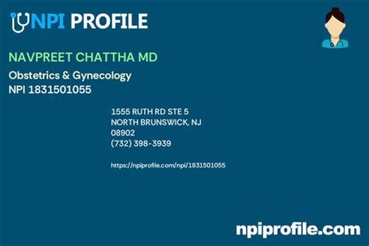 Dr. Navpreet Chattha, MD – North Brunswick, NJ
