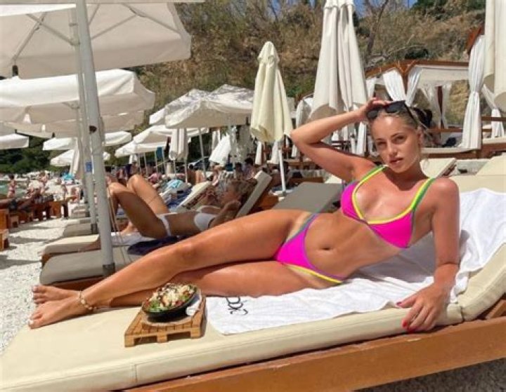 Ana Maria Marković in Bathing Suit Enjoys "Summer in Pink" — Celebwell