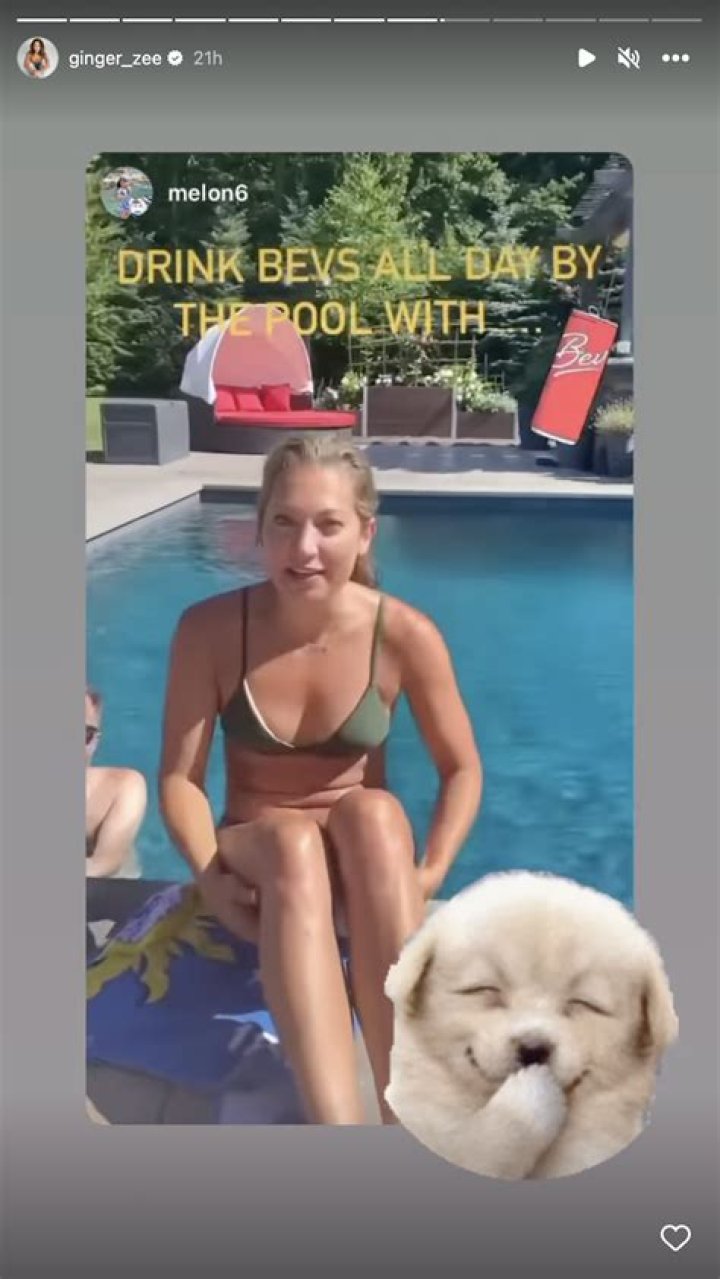Ginger Zee in Bathing Suit is "By the Pool" — Celebwell
