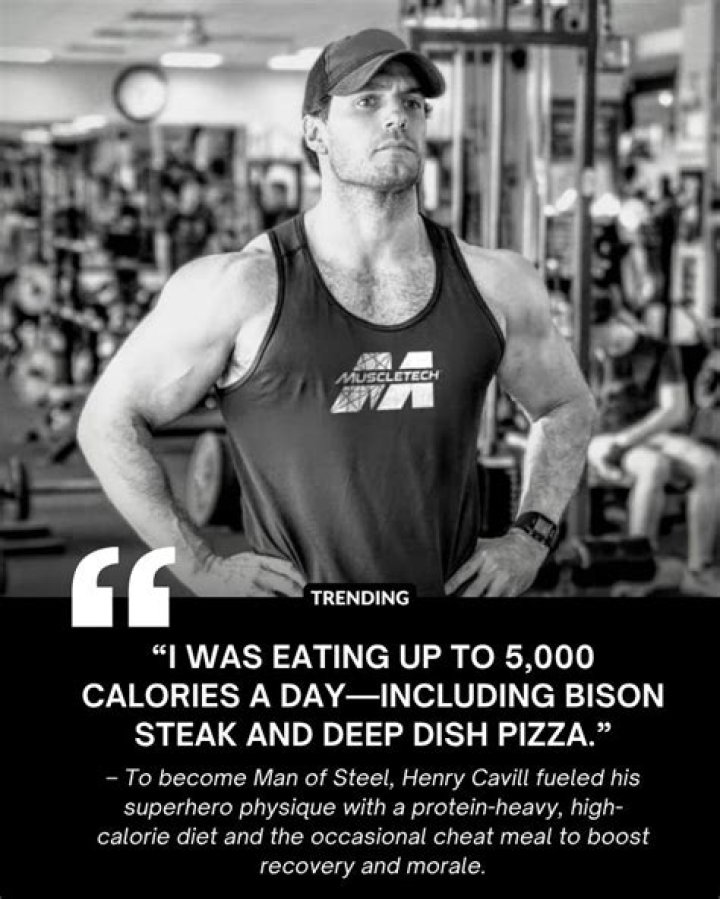 Henry Cavill Reveals Exact Meal Plan That Makes Him Strong — Celebwell